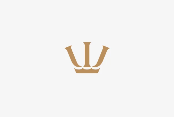 Logo design for Iba & Uba - a U.S.-based luxury leather goods brand for men.